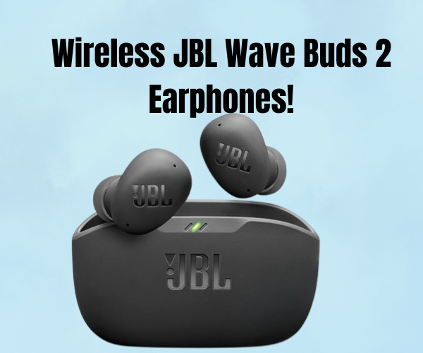 Wireless JBL Wave Buds 2 Earphones!