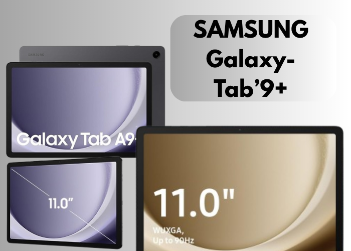 Discover the Samsung Galaxy Tab A9+ with a stunning 11-inch display, powerful Snapdragon processor, Dolby Atmos speakers, and all-day battery life. Perfect for work, entertainment, and learning on the go.